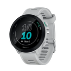 Relógio Garmin Forerunner 55 com Monitor Cardíaco de Pulso e GPS (Branco)