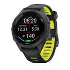 Relógio Garmin Forerunner 265s Music com Monitor Cardíaco de Pulso e GPS (Preto)