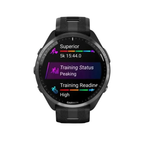 Relógio Garmin Forerunner 965 com Monitor Cardíaco de Pulso e GPS (Preto)