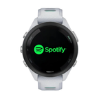 Relógio Garmin Forerunner 265s Music com Monitor Cardíaco de Pulso e GPS (Branco)