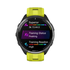 Relógio Garmin Forerunner 965 com Monitor Cardíaco de Pulso e GPS (Amarelo e Preto)