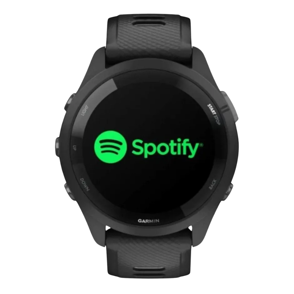 Relógio Garmin Forerunner 265 Music com Monitor Cardíaco de Pulso e GPS (Preto)