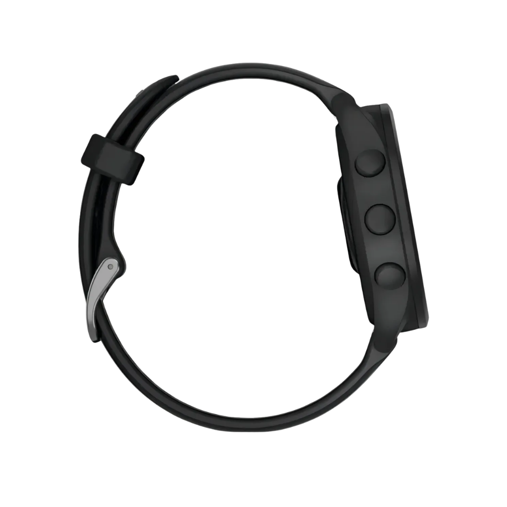 Relógio Garmin Forerunner 165 com Monitor Cardíaco de Pulso e GPS (Preto)