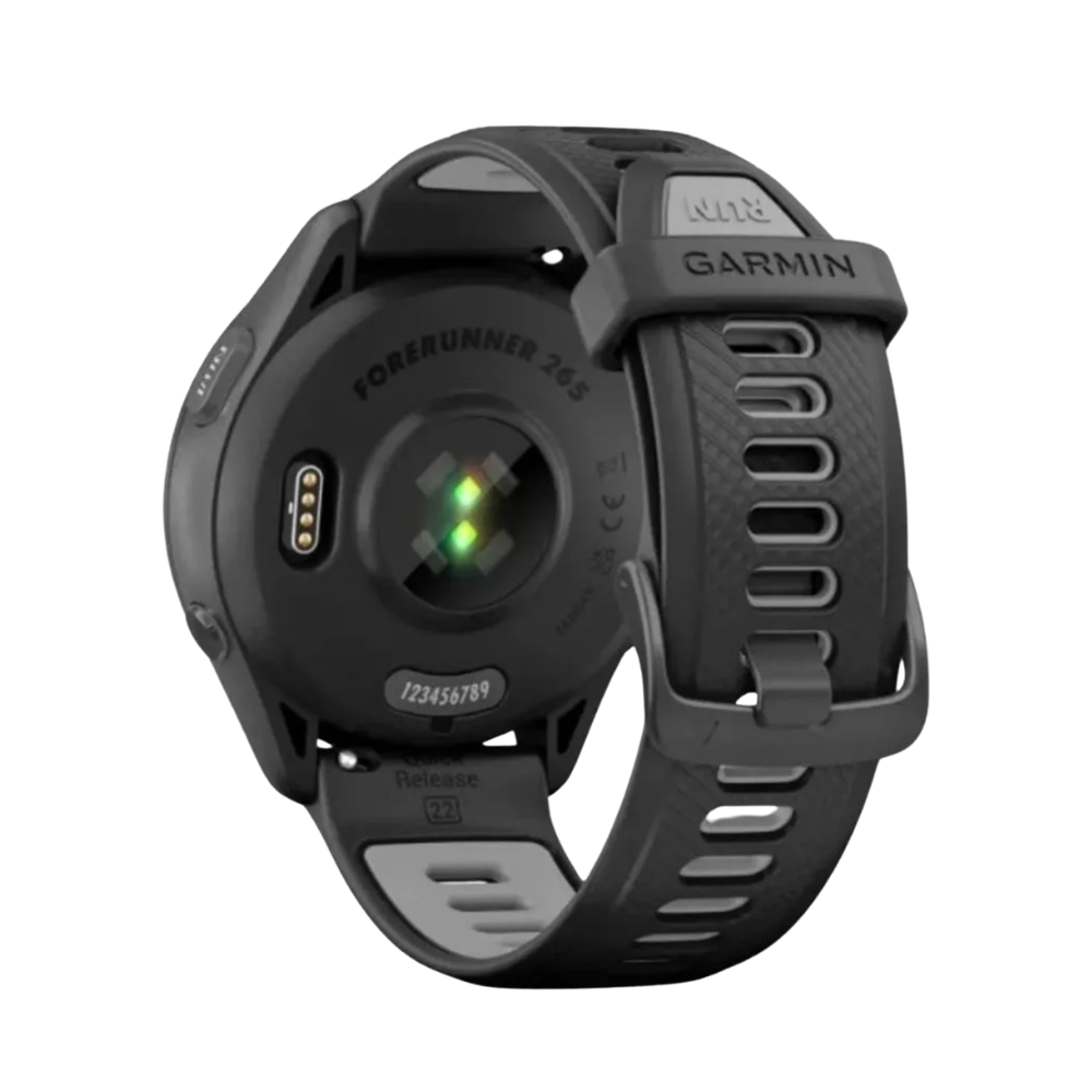 Relógio Garmin Forerunner 265 Music com Monitor Cardíaco de Pulso e GPS (Preto)