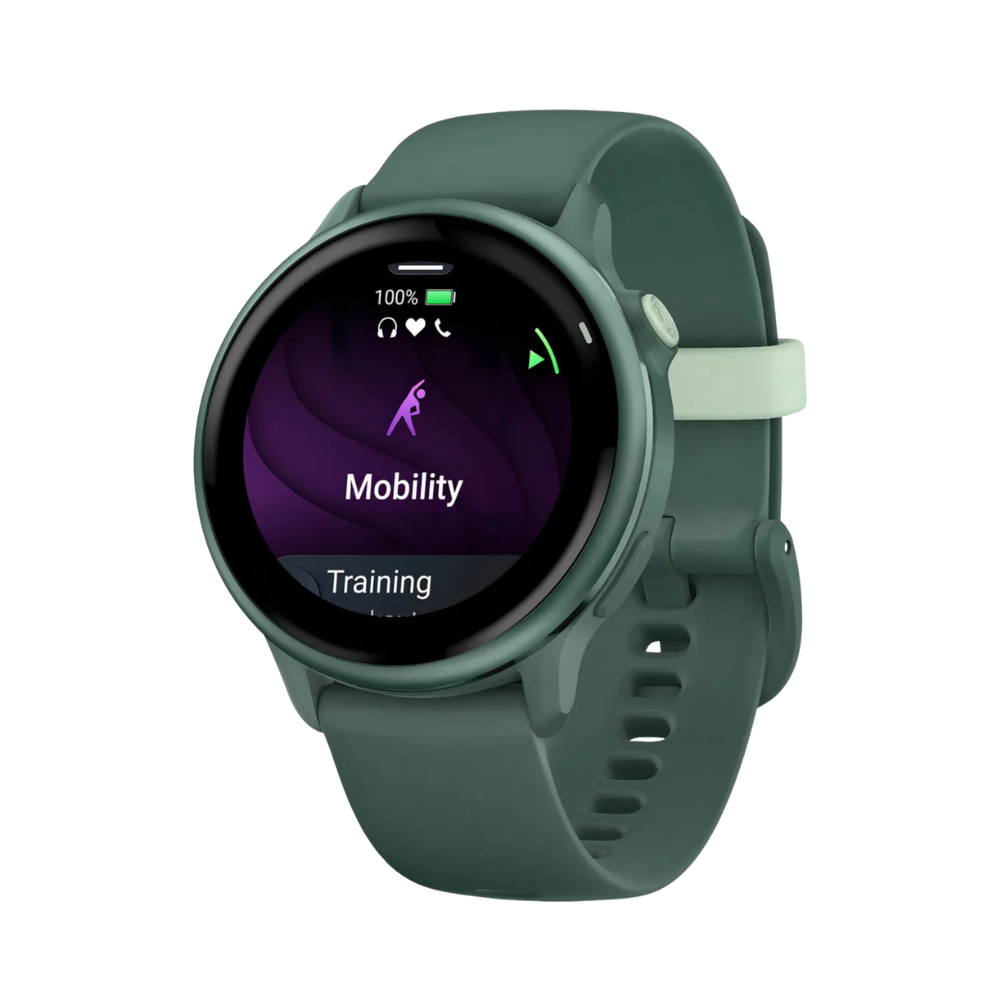 Relógio Garmin Vivoactive 6 com Monitor Cardíaco de Pulso e GPS (Preto)