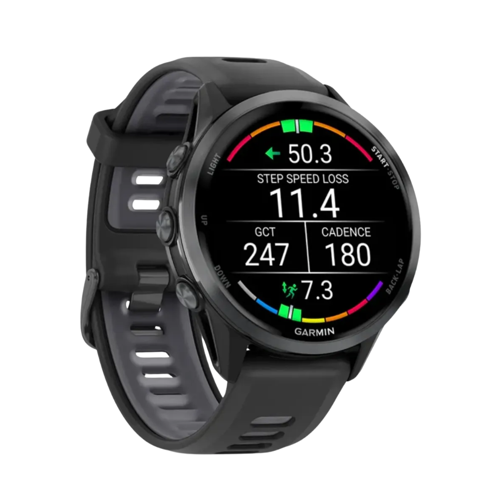 Relógio Garmin Forerunner 970 com Monitor Cardíaco de Pulso e GPS (Preto)