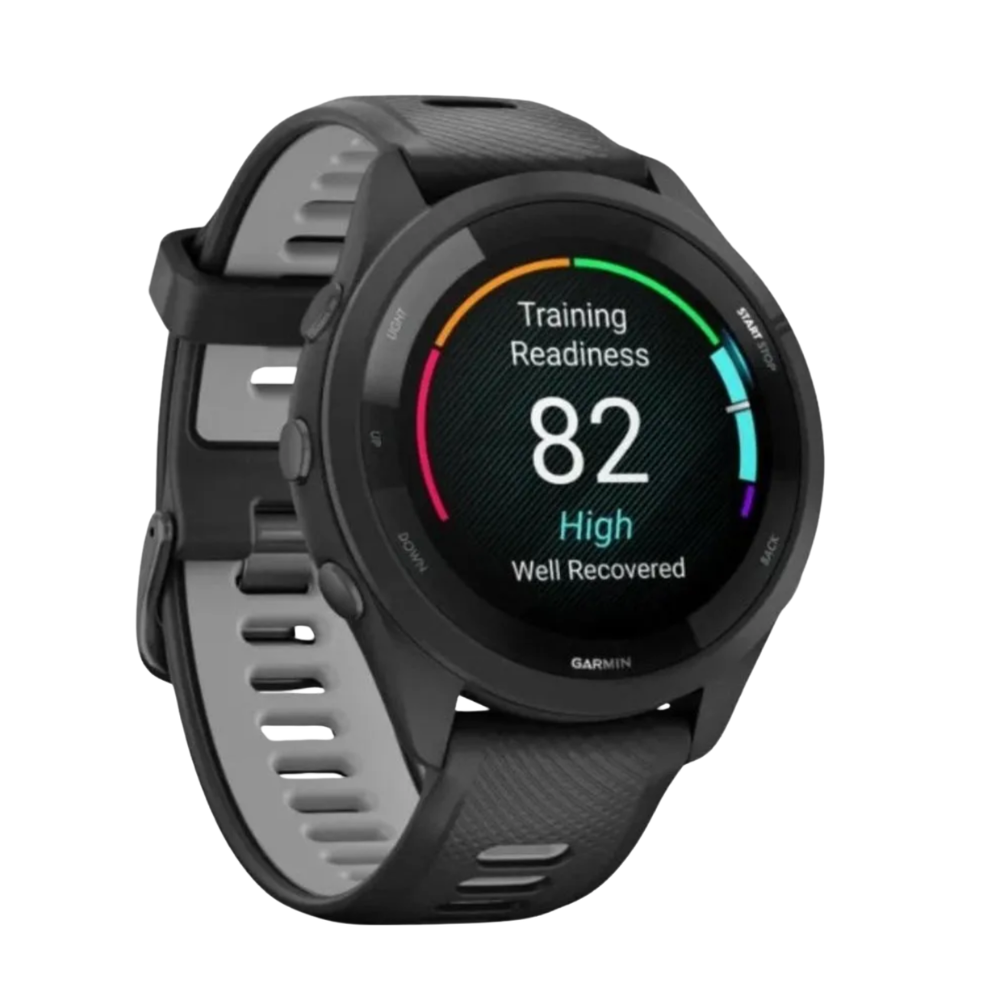 Relógio Garmin Forerunner 265 Music com Monitor Cardíaco de Pulso e GPS (Preto)