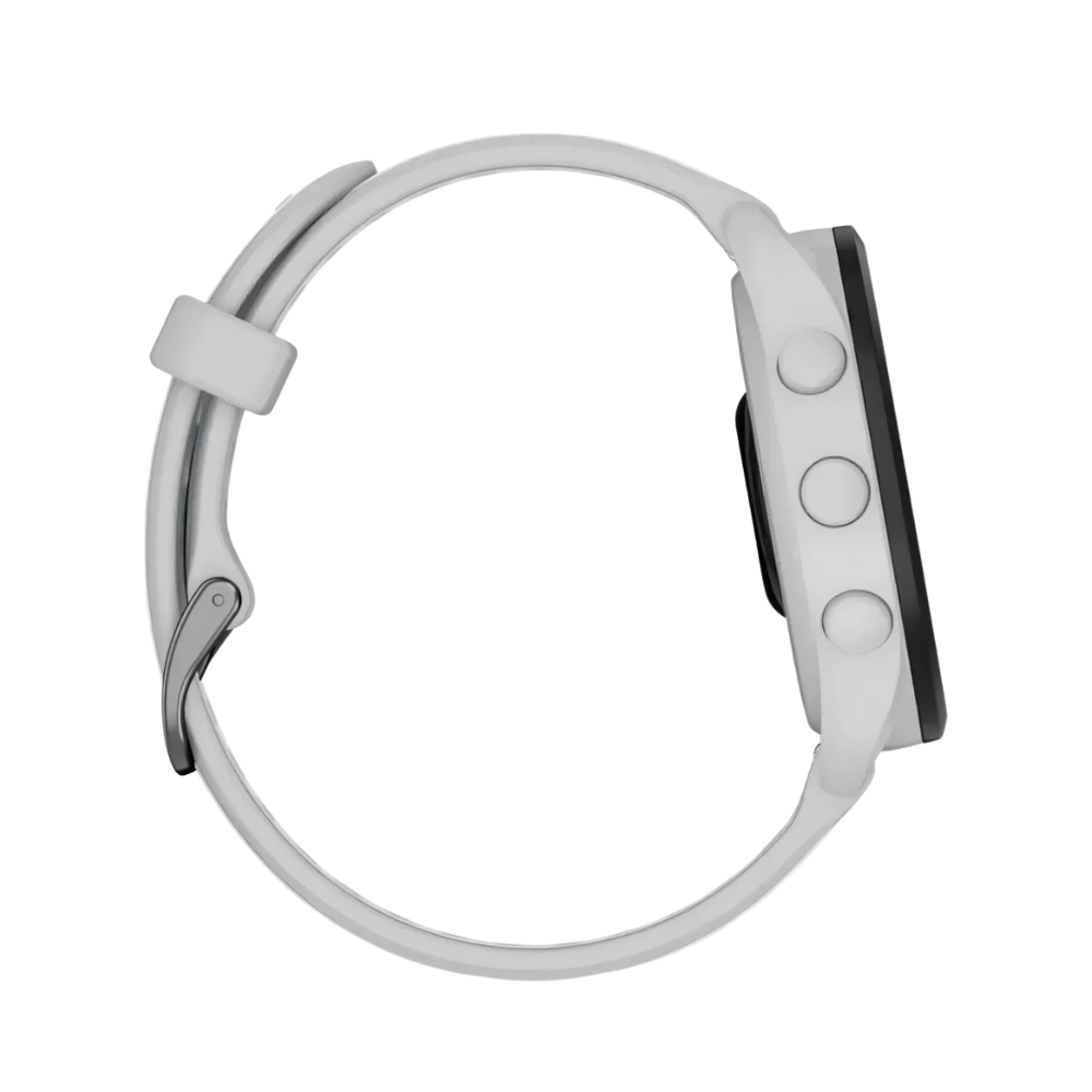Relógio Garmin Forerunner 165 Music com Monitor Cardíaco de Pulso e GPS (Branco)