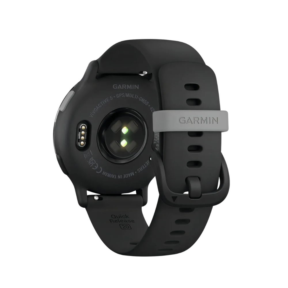 Relógio Garmin Vivoactive 5 com Monitor Cardíaco de Pulso e GPS (Preto)